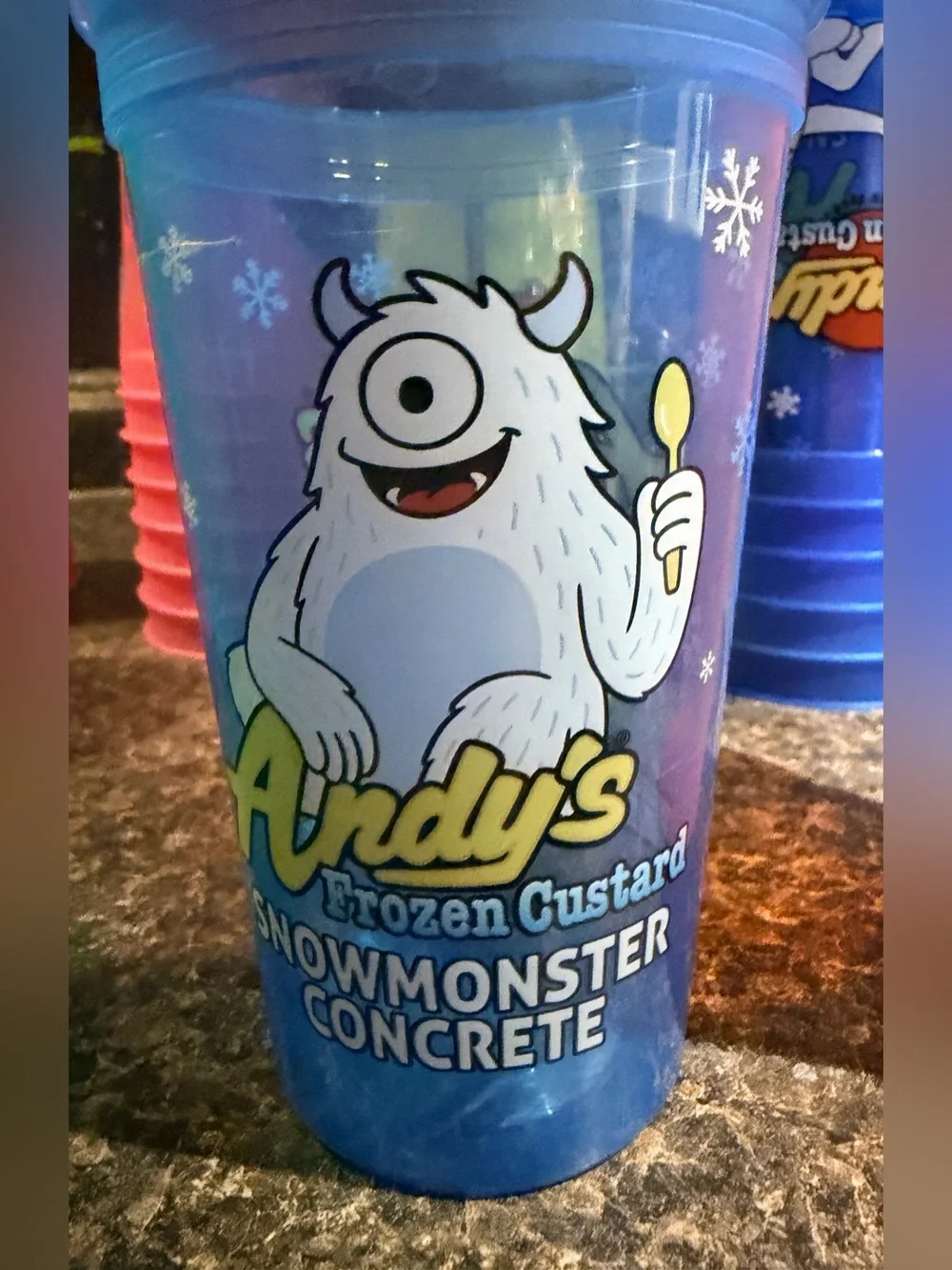 Andy’s Frozen Custard Limited Edition Cups